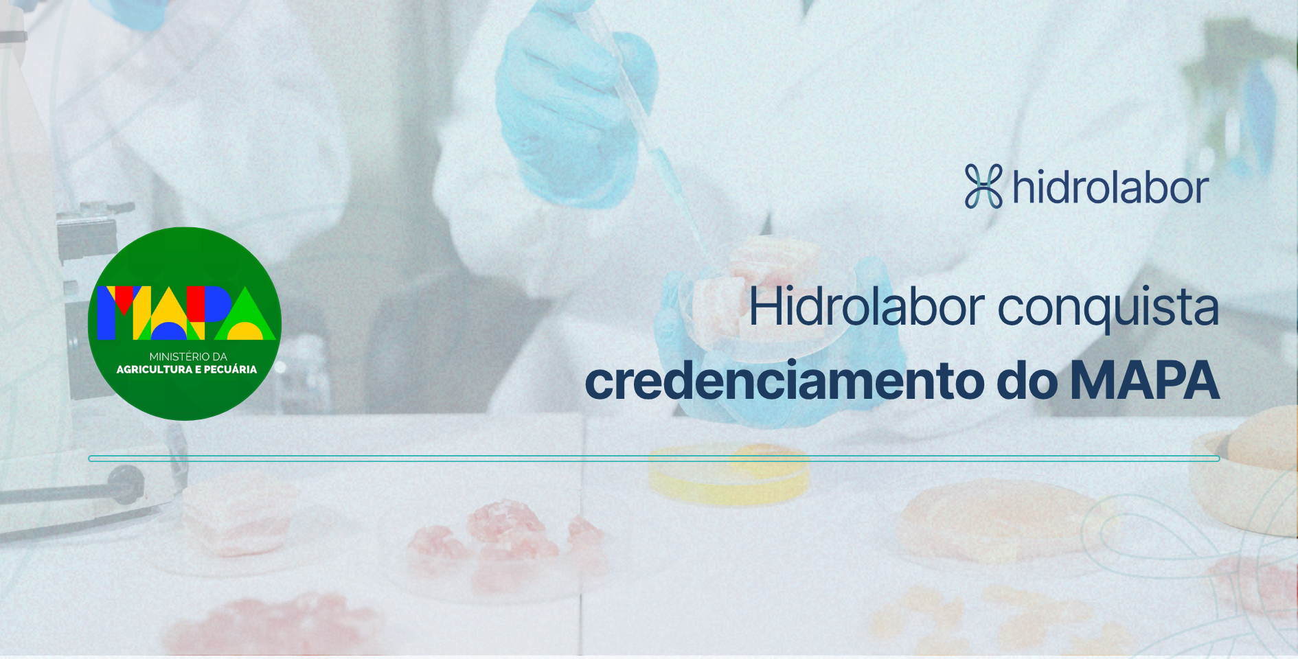 Hidrolabor conquista credenciamento do MAPA e amplia confiabilidade nas análises laboratoriais 